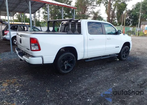 2021 Ram 1500 Big Horn 4X4 5'7 Box from USA, damaged, VIN 1C6SRFFT6MN569356